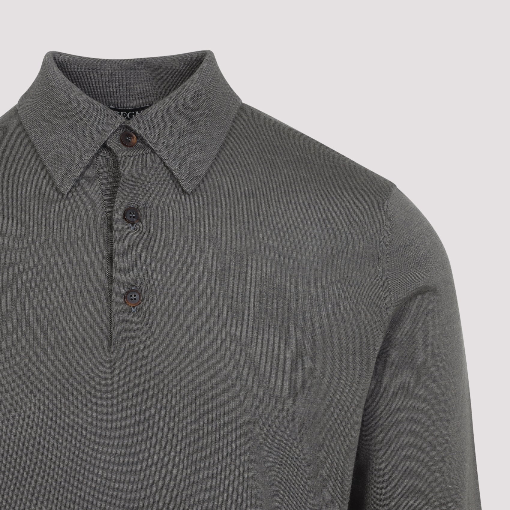 Zegna Cashmere And Silk Polo Men