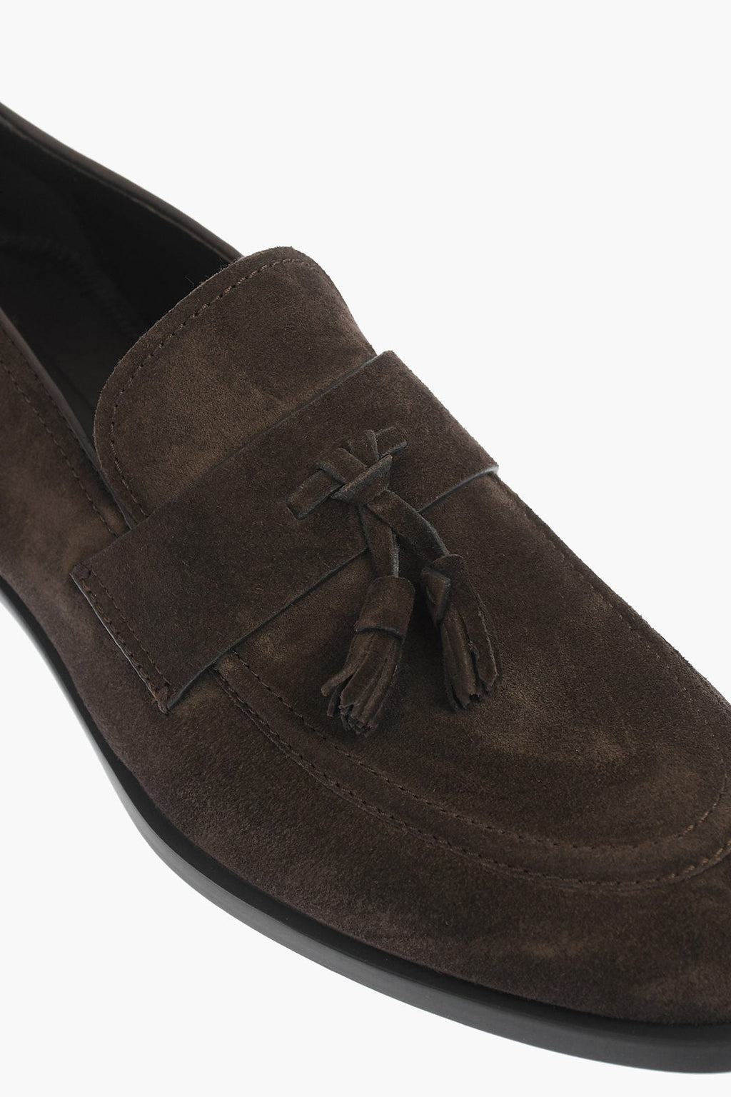 0405~EZ TAILORING Suede Tassel Loafer SIENA
