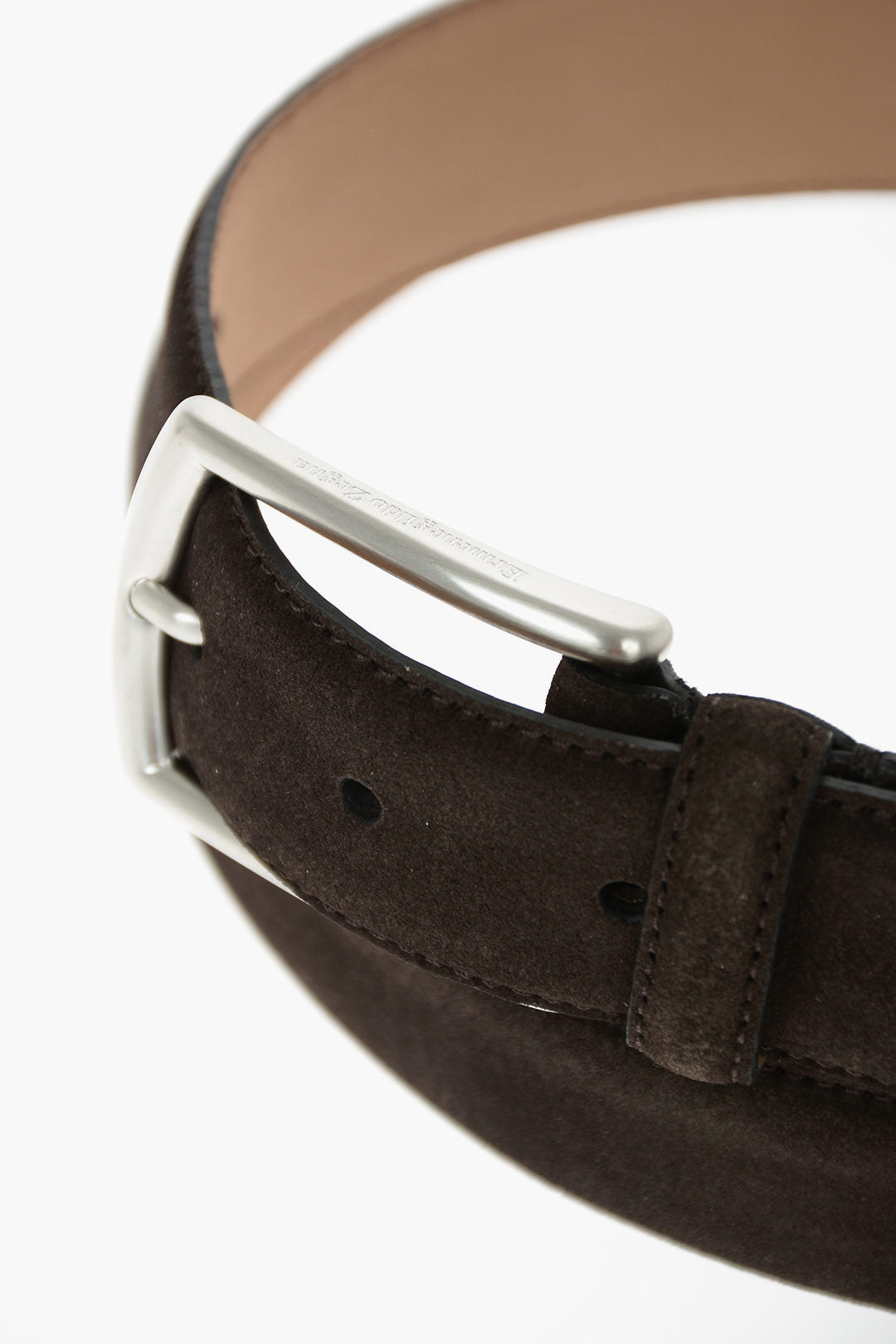 0405~Solid-Color Suede Belt 40mm