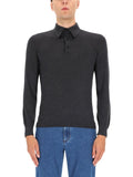 Zegna Men Cashmere Polo Shirt