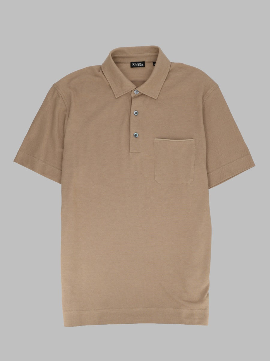 Zegna Men Polo Regular Fit