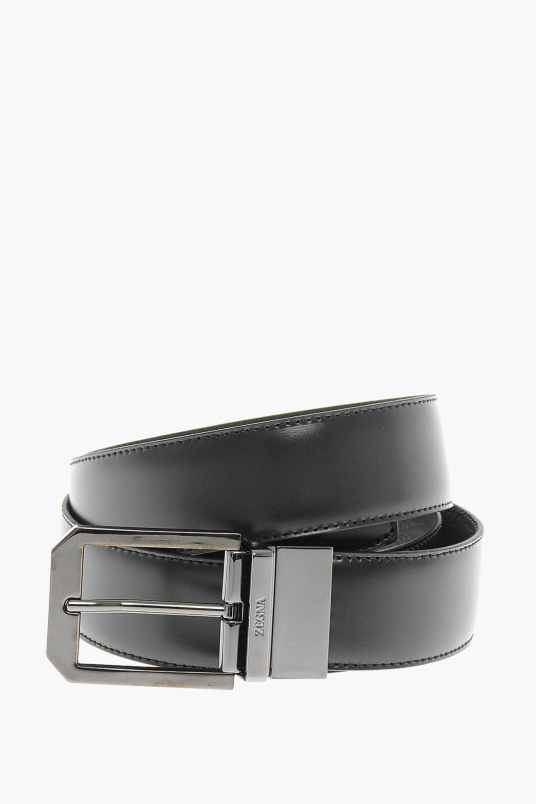 1500~Reversible Leather and Hammered Leather Belt