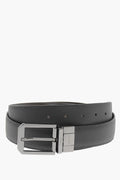 0405~Reversible Leather and Hammered Leather Belt