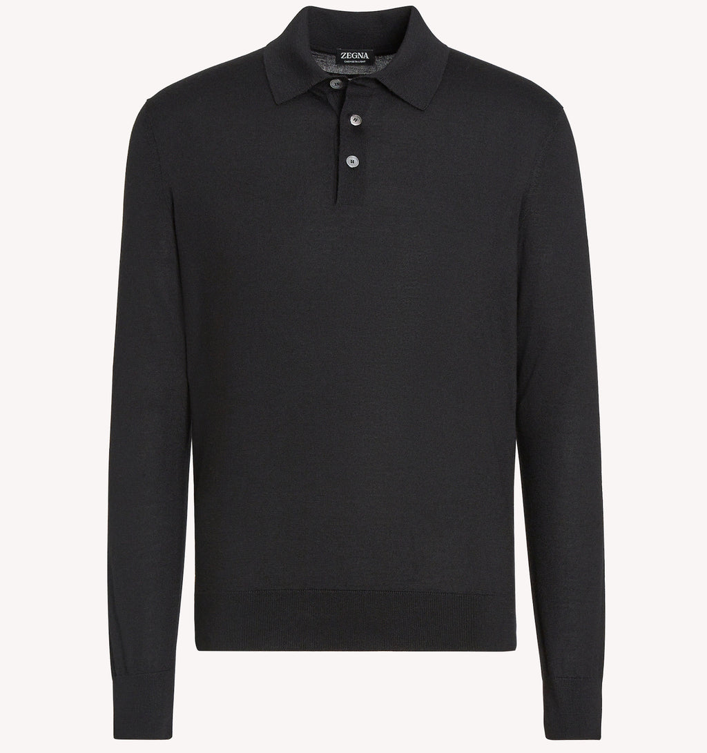 Zegna Polo in Black