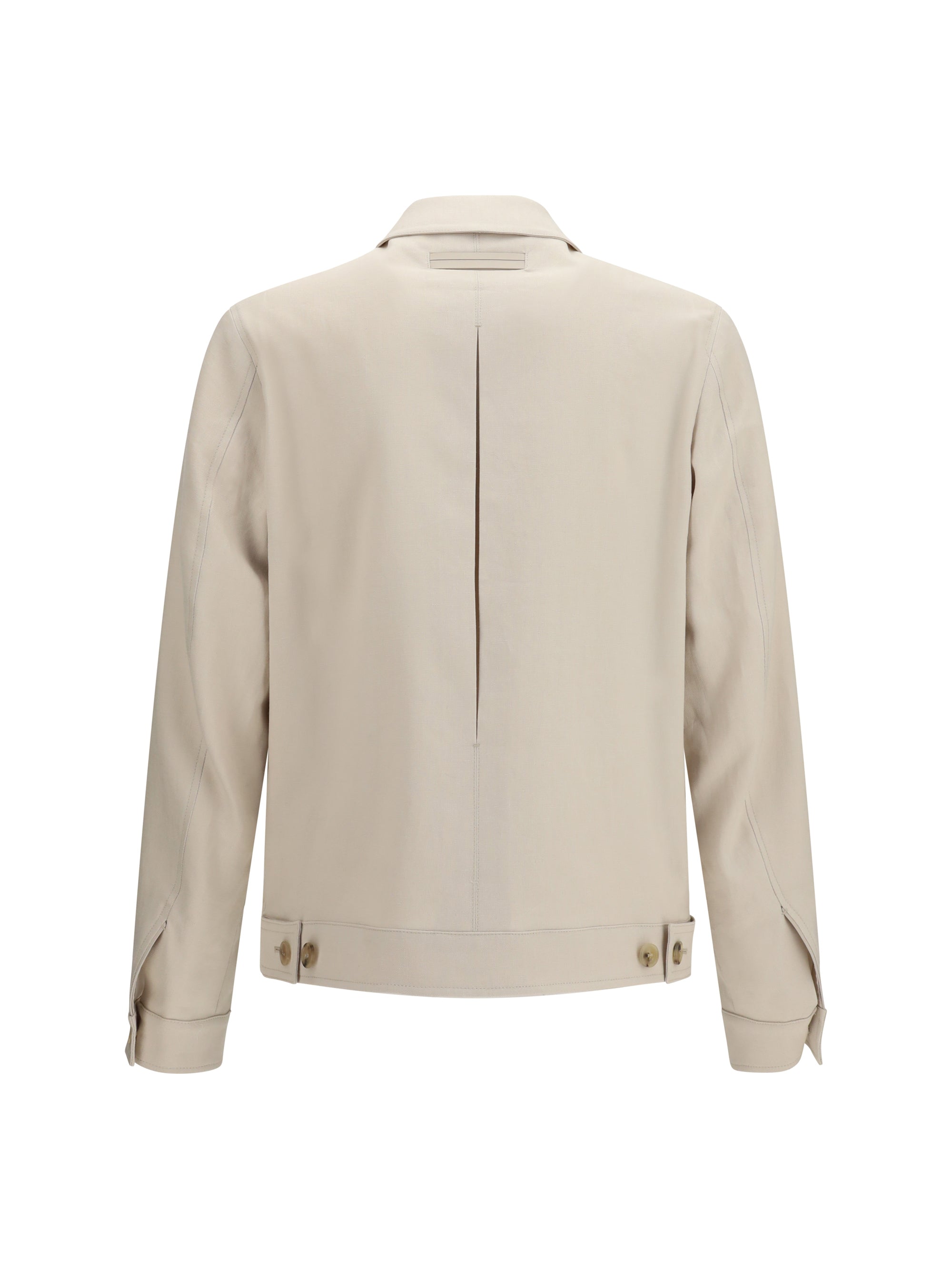 Zegna Men Oasi Linen Jacket