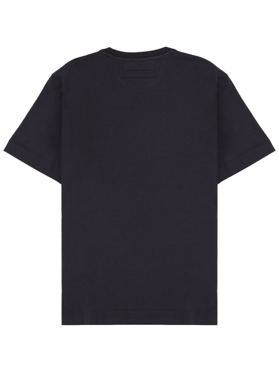 White Cotton Relaxed Crewneck T-Shirt