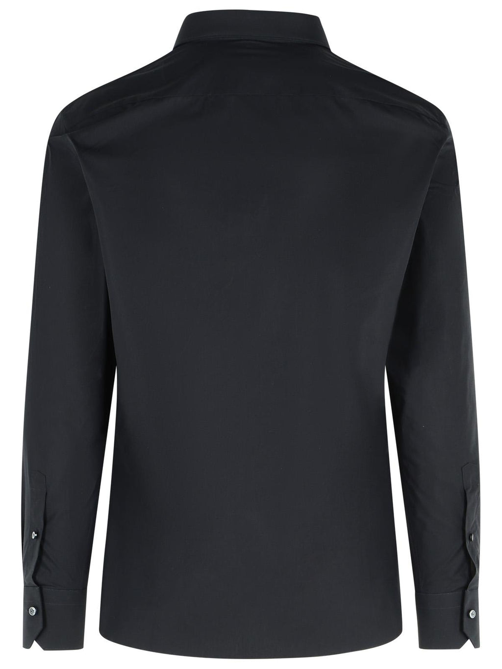 Zegna TROFEO Dark Blue Cotton Shirt