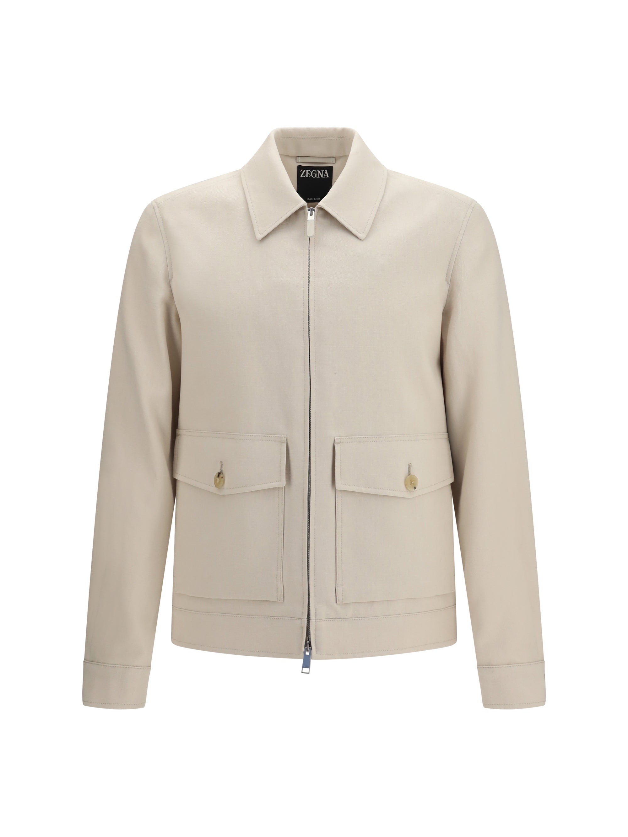 Zegna Men Oasi Linen Jacket