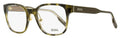 Zegna EZ5253 Square Acetate Eyeglasses — Green