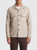 Zegna Jacket Men Ecru
