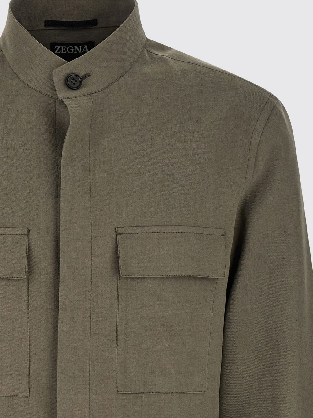 Zegna Jacket Men Grey