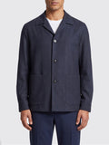 Zegna Jacket Men Blue