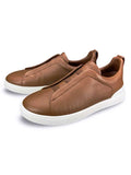 Triple Stitch Deerskin Sneaker
