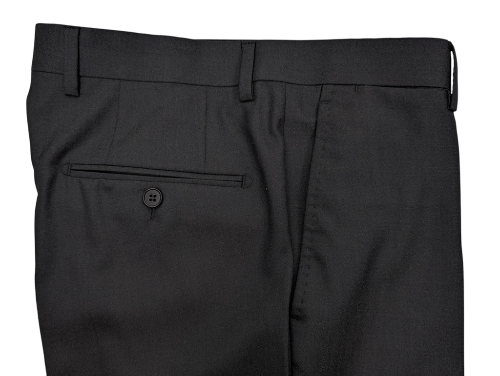Benjamin x Zegna Suit Dark Charcoal Grey Wool/Silk