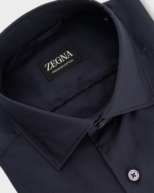 Dark Blue Premium Cotton Shirt