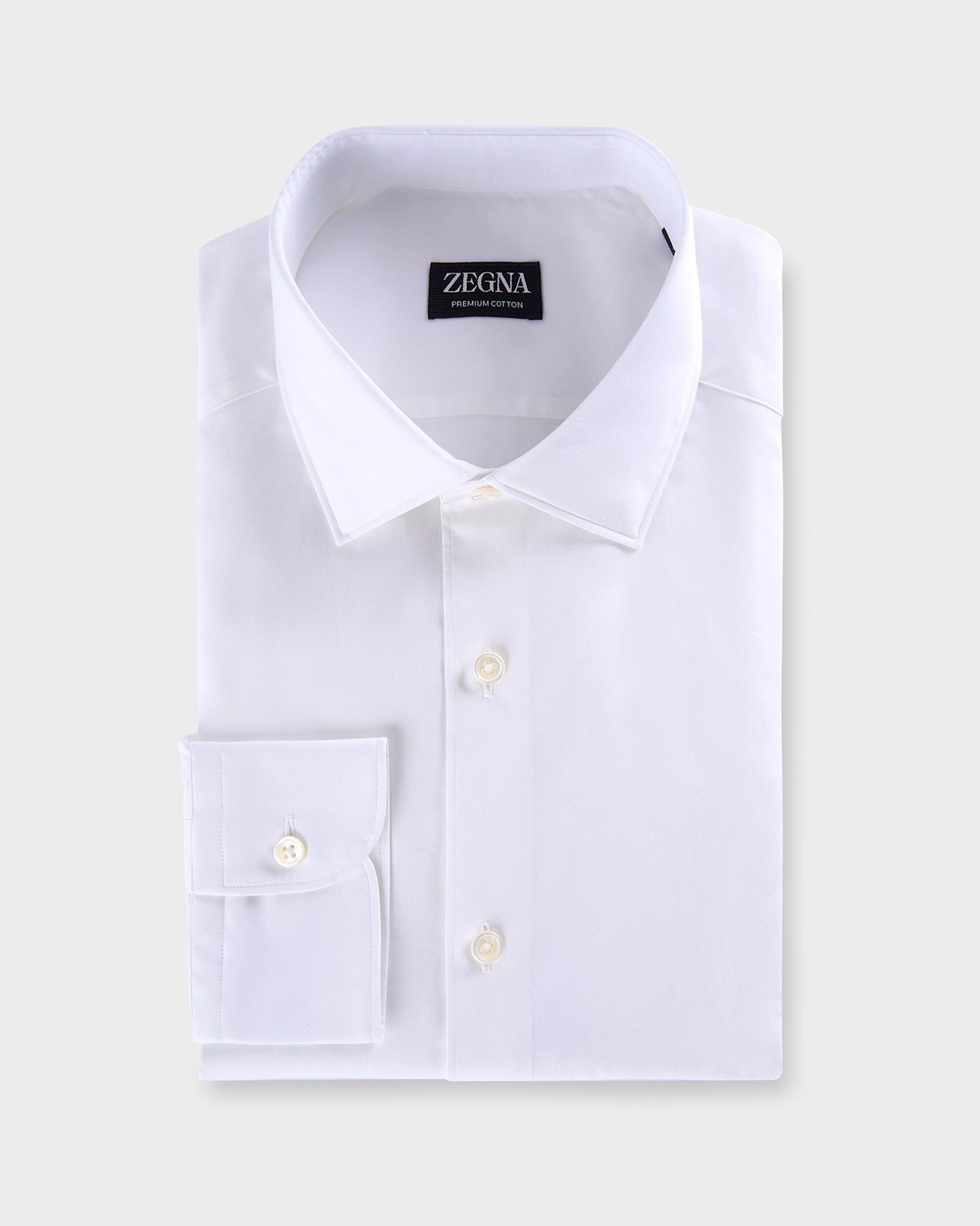 White Premium Cotton Shirt