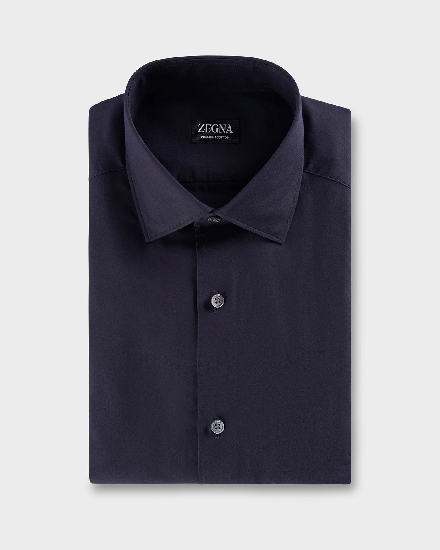 Navy Premium Cotton Shirt