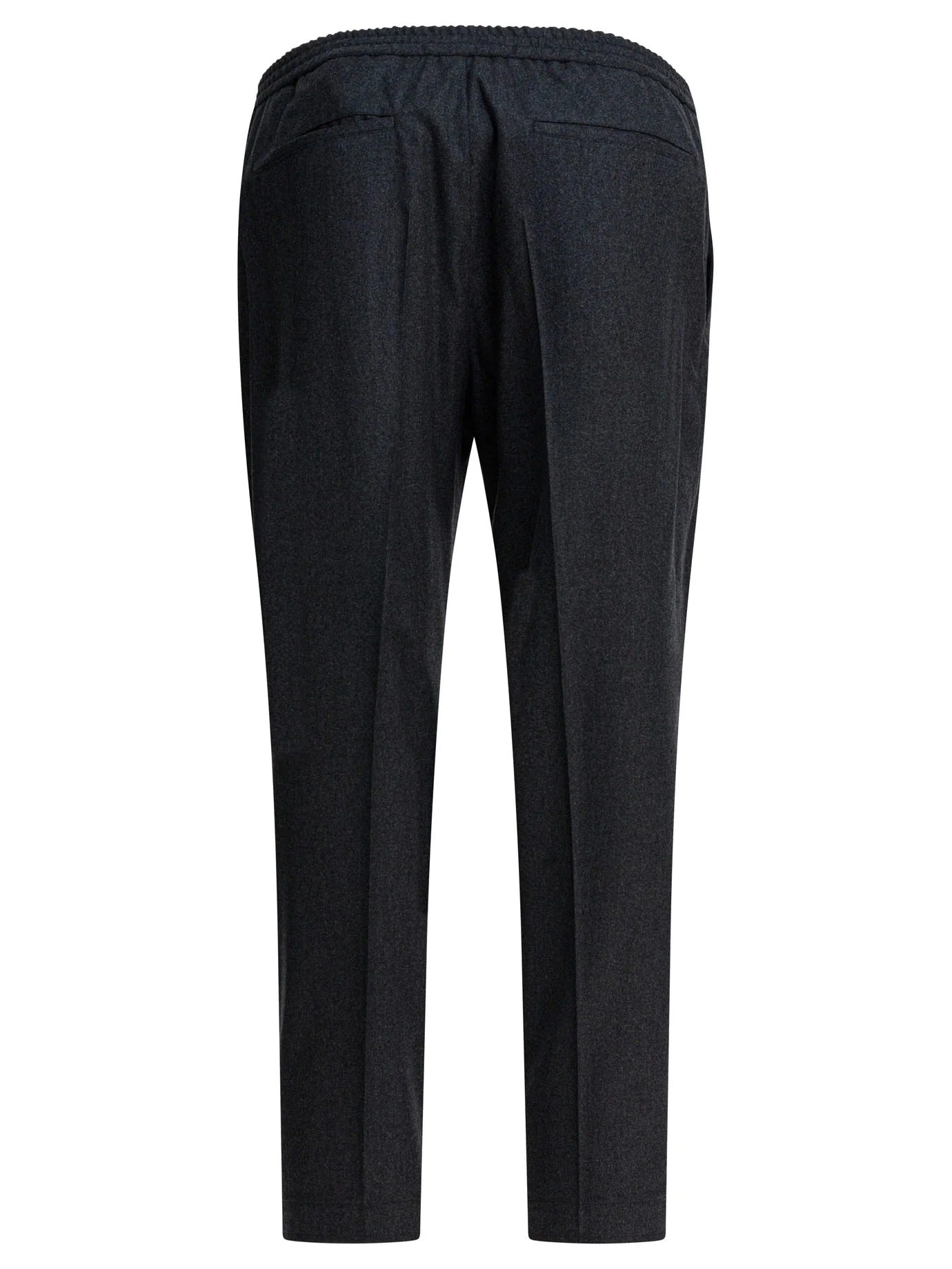 Zegna Cashmere and Silk Pants Grey Men