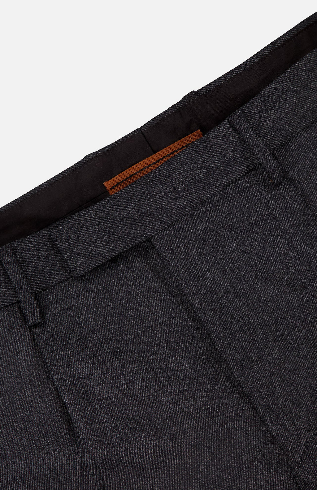 Pure Wool Pleated Fit Trouser Pants