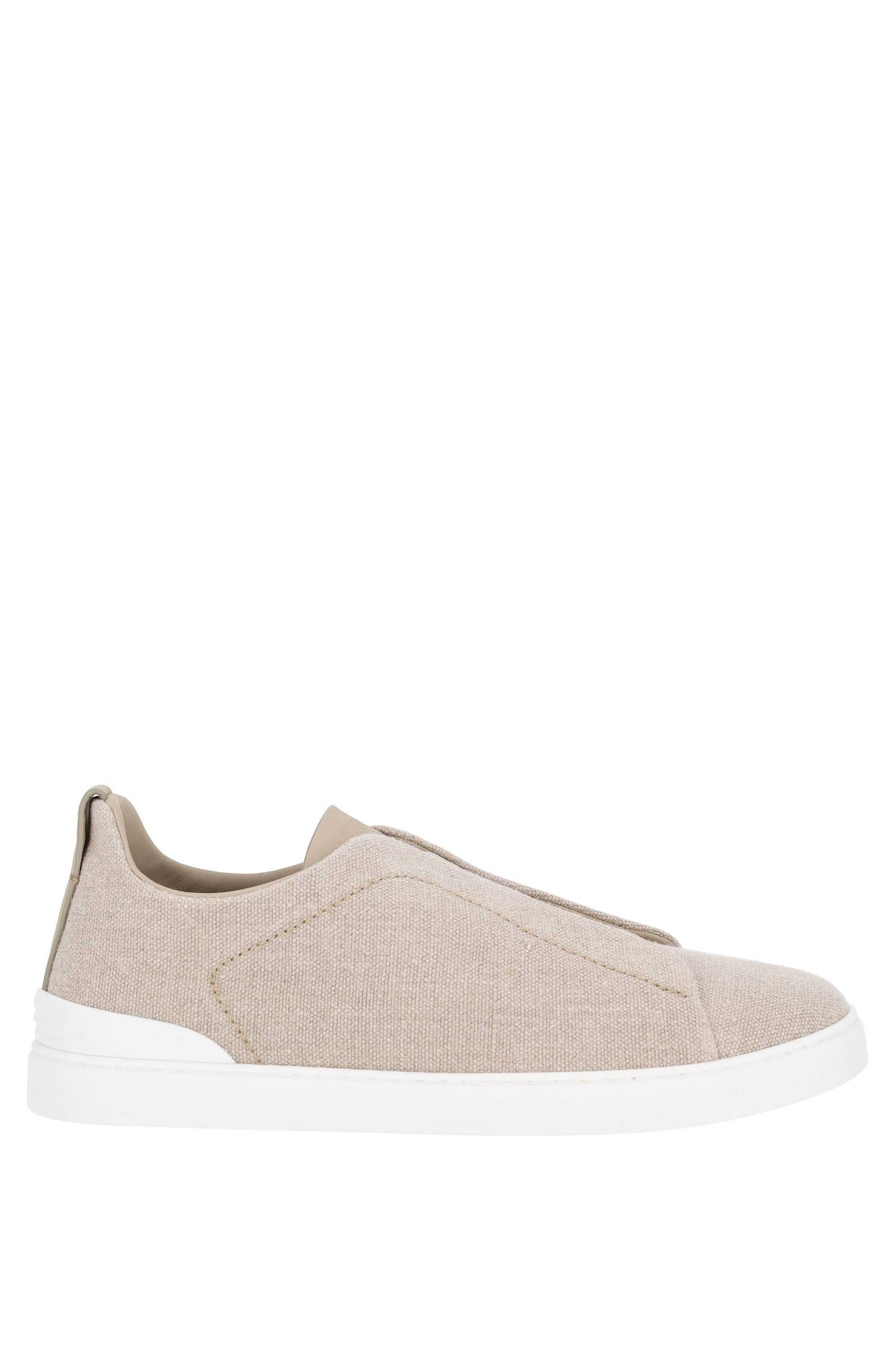 Sneaker Triple Stitch in cotone canvas