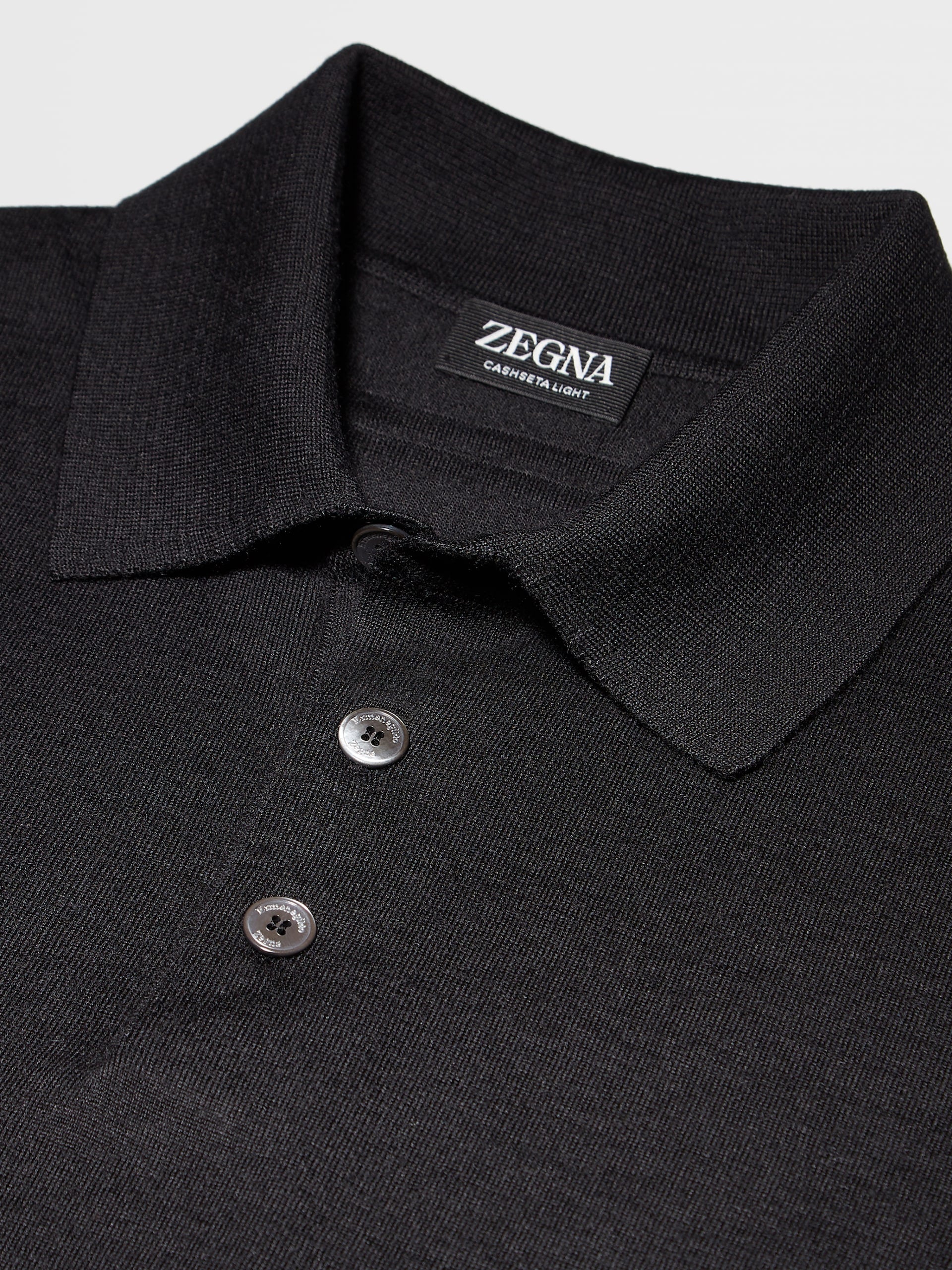 Zegna Polo in Black